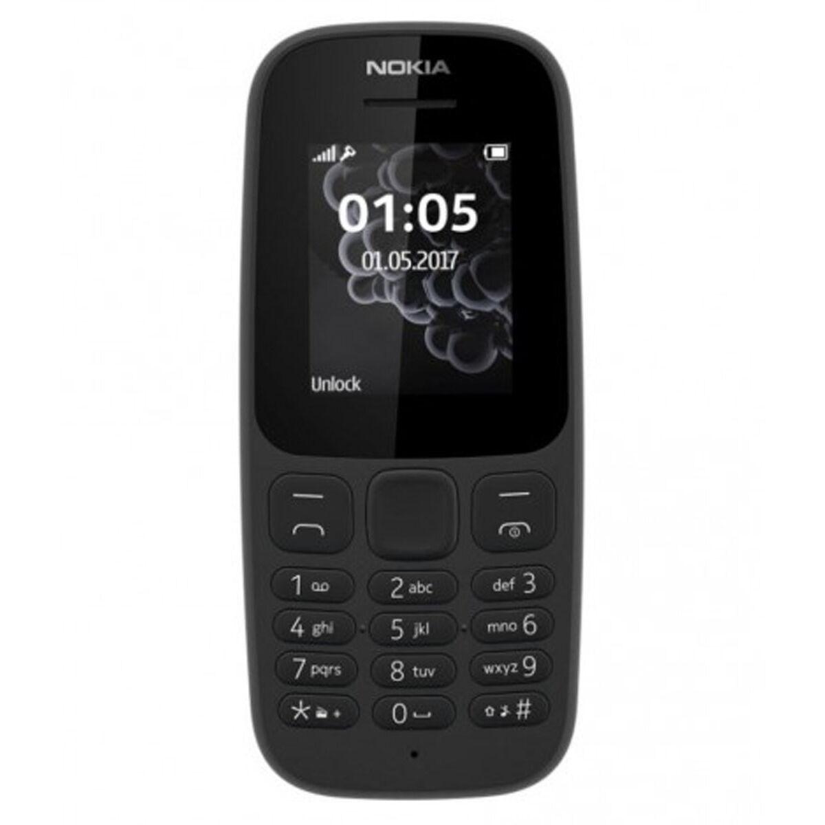 Telefone Telemóvel Nokia 105 DualSIM 1,45" Preto