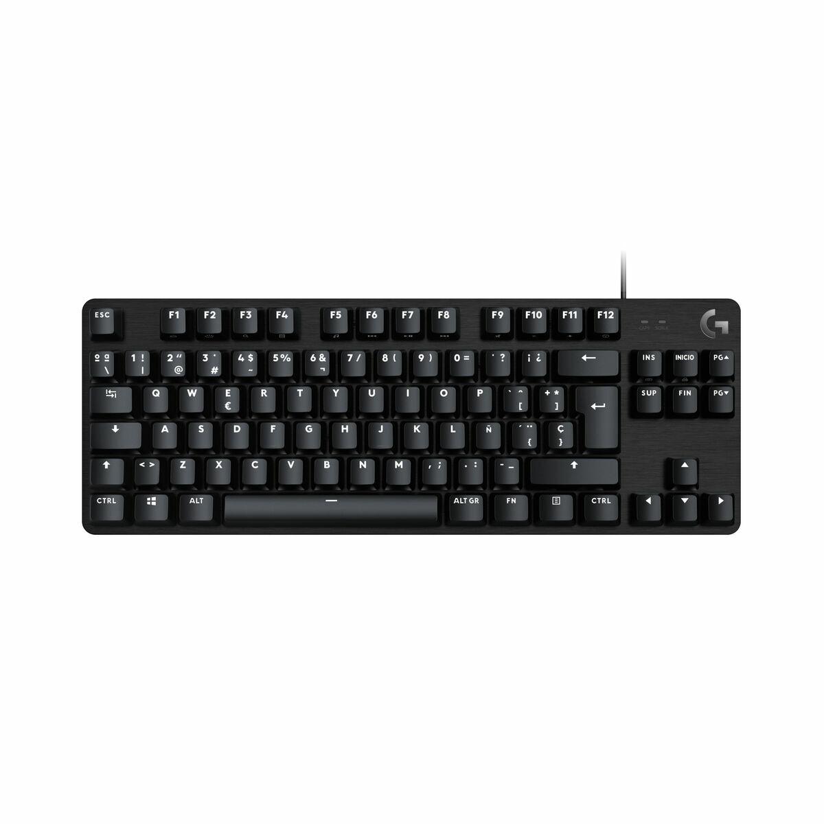 Teclado Gaming Logitech 920-010559 Qwerty espanhol Preto Espanhol QWERTY