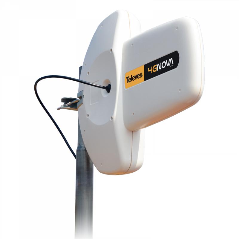 Antena 4GNova 0,7... 0,96 / 1,7... 2,7GHz G7dBi - TELEVES