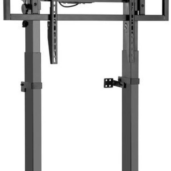 Suporte de Parede Motorizado Fixo p/ TVs 55~100” (Preto) - EQUIP