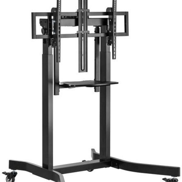 Suporte Amovível de Chão p/ TVs 55~100 (Preto) - EQUIP