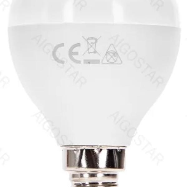 Lampada LED Opalina 220V E14 A5 G45 10W Branco Q. 3000K 935Lm