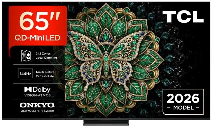Smart TV QD - Mini LED 65 65C6K Pro Premium 4K Ultra HD (Preto) - TCL