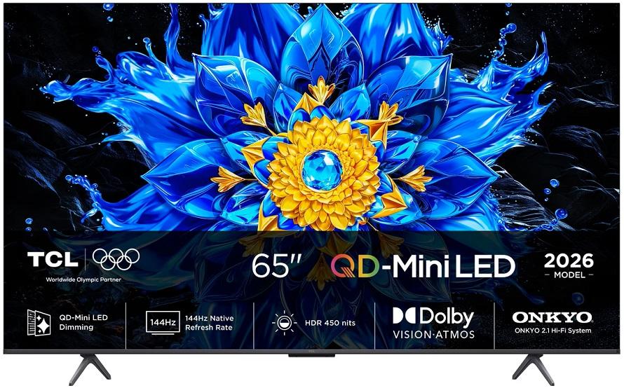 Smart TV QD - Mini LED 65 P8L Series 65P8L (2026) 4K Ultra HD Google TV - TCL
