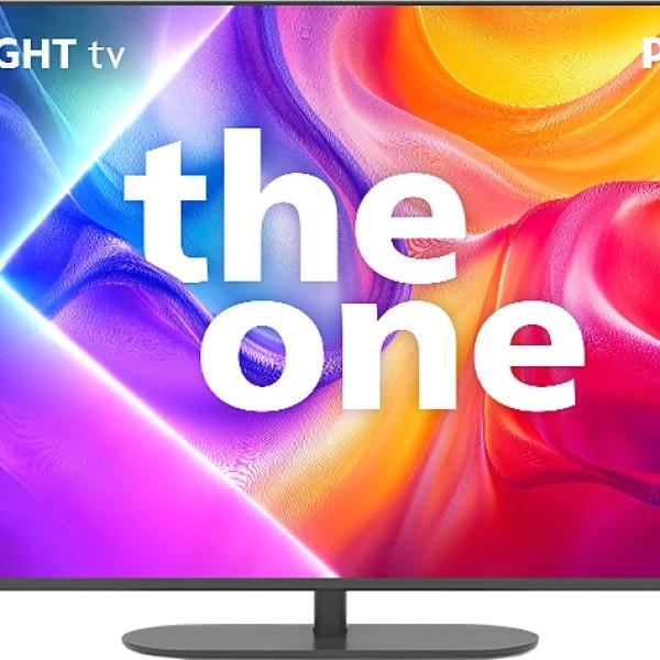 Smart TV The One QLED 65 65PUS9010/12 4K Ultra HD Wi - Fi (Cinzento) - PHILIPS