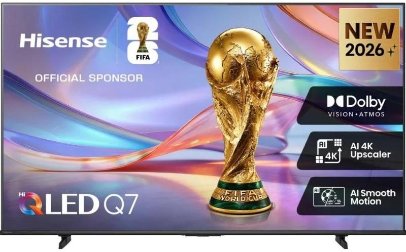 Smart TV 65 65Q7S 4K Ultra HD VIDAA (Preto) - HISENSE