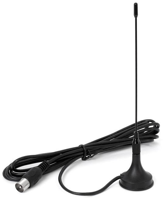 Antena Recepção TDT c/ Base Magnética - GOOBAY