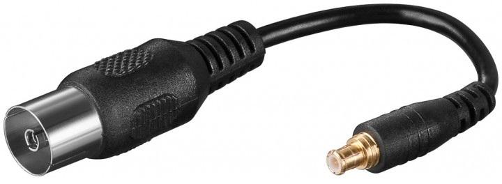 Adaptador Antena: IEC/Coaxial - MCX