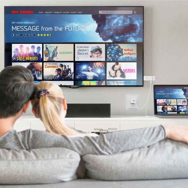 Cabo Áudio Jack (3,5 mm) j5create JVAW76-N 1 m