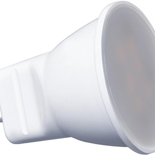 Lampada LED 12V AC/DC MR11 G4 3W Branco Q. 3000K 270Lm