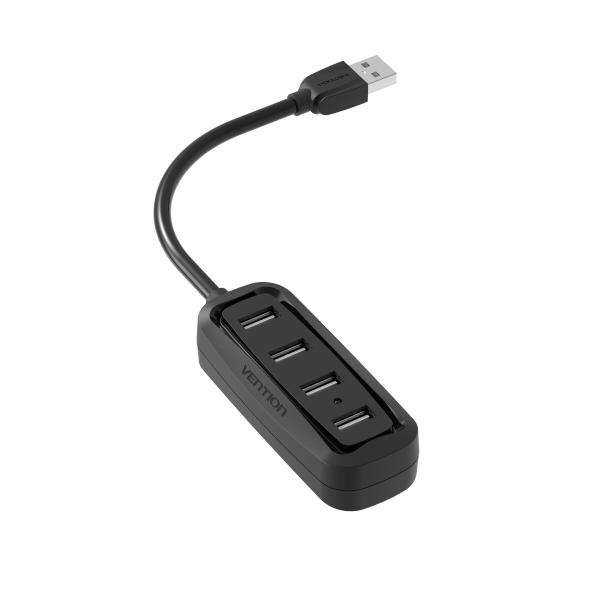 Hub USB Vention VAS-J43-B015 Preto (1 Unidade)