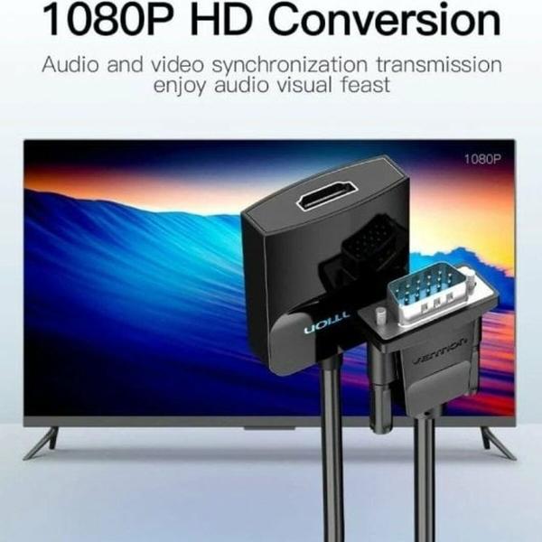 Cabo HDMI Vention ACNBB Preto 15 cm