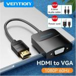 Adaptador HDMI para VGA Vention 42154 Preto 15 cm
