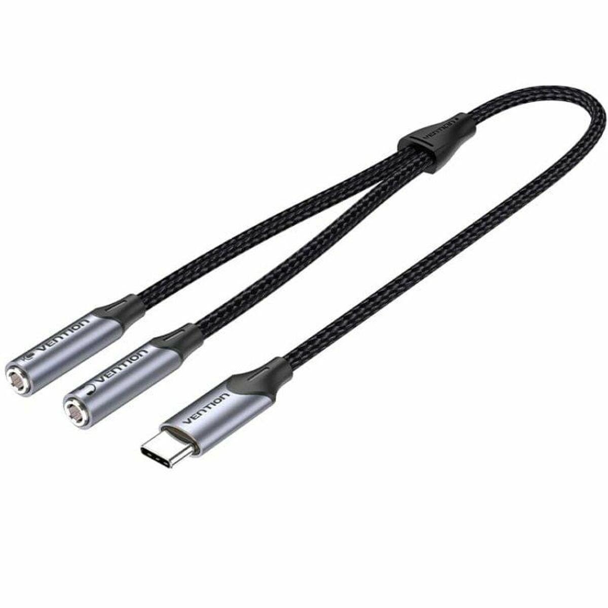 Adaptador USB-C para Jack 3.5 mm Vention BGPHY