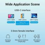 Adaptador USB-C para Jack 3.5 mm Vention BGPHY