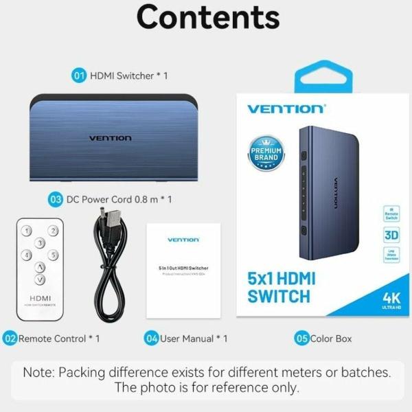 Switch HDMI Vention AKCL0