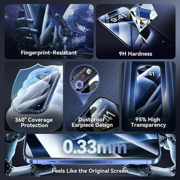 Protetor de vidro temperado para o telemóvel Vention KUJTCA-10