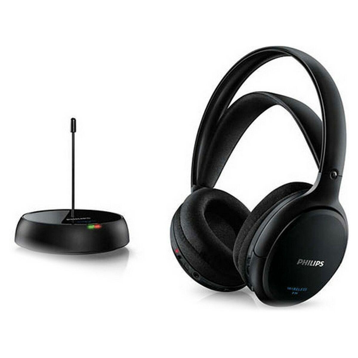 Auriculares com microfone Philips SHC5200/10 Preto Sem Fios