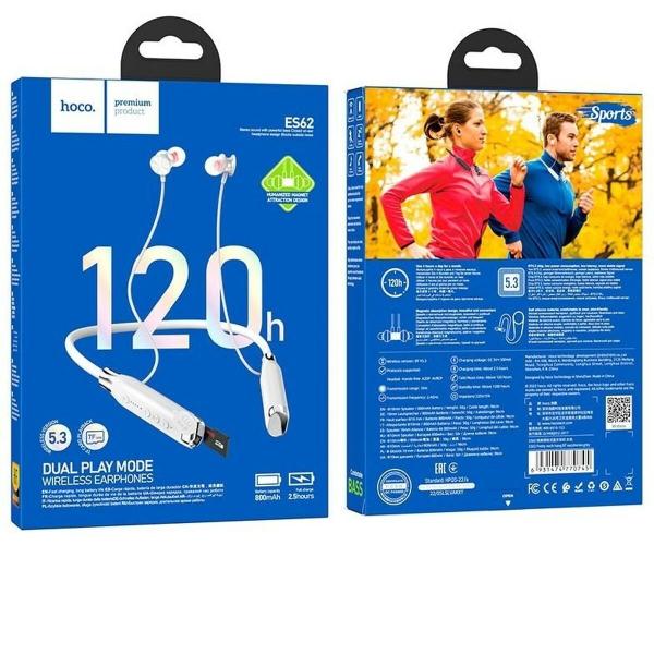 Auriculares Bluetooth Hoco ES62 grey