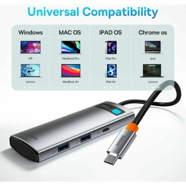 Suporte para laptop Baseus WKWG020113 Alumínio