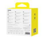 Auriculares com microfone Baseus A00069201223-00 Azul Branco