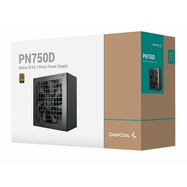 Fonte de Alimentação DEEPCOOL R-PN750D-FC0B-EU ATX 750 W 80 Plus Gold RoHS CE WEEE