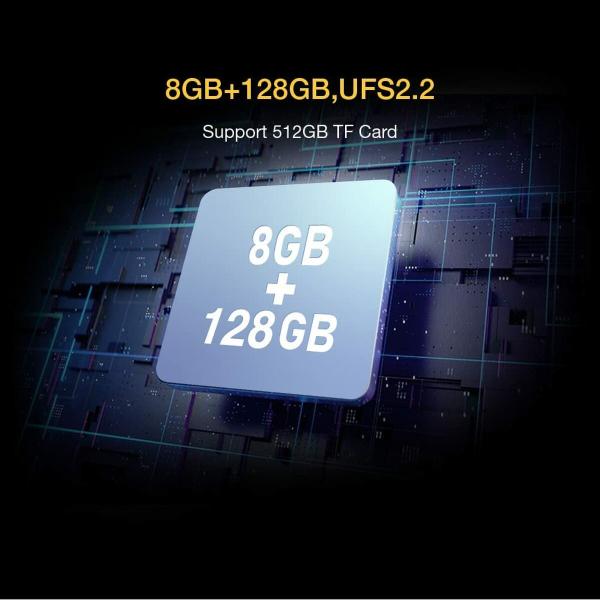 Smartphone AGM Glory SE Preto 8 GB RAM 128 GB