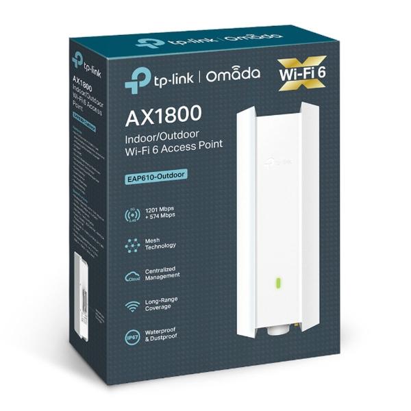 Ponto de Acesso TP-Link EAP610-Outdoor Branco