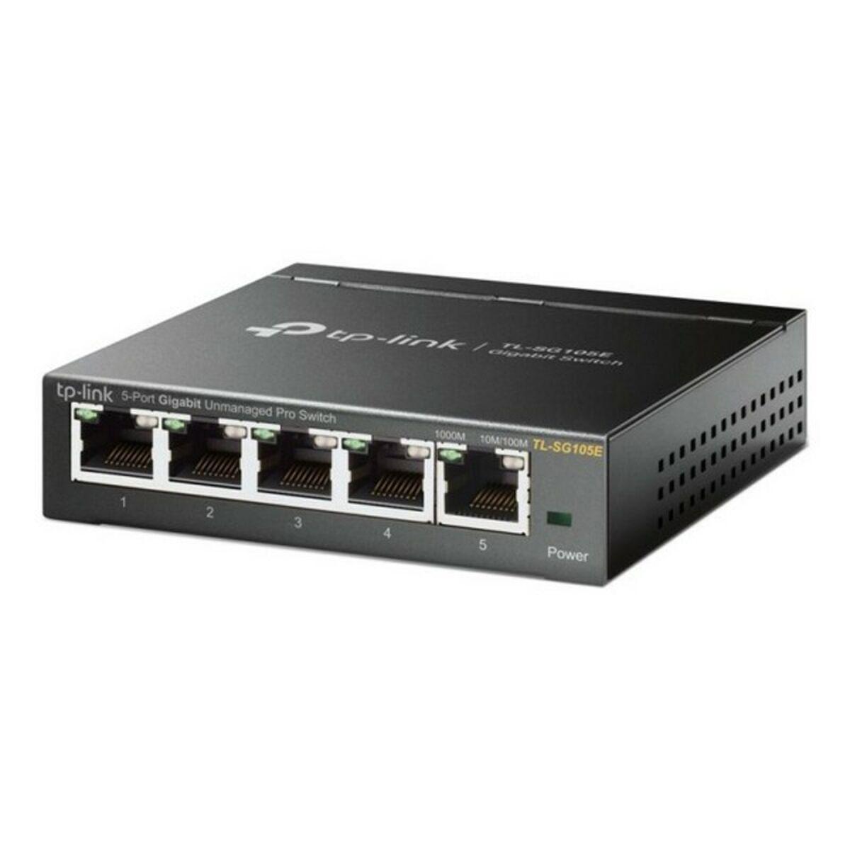 Switch de mesa TP-Link TL-SG105E RJ45 7,4 Mbps Preto