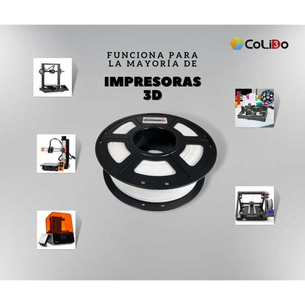 Bobina de Filamento CoLiDo COL3D-LCD163W Branco