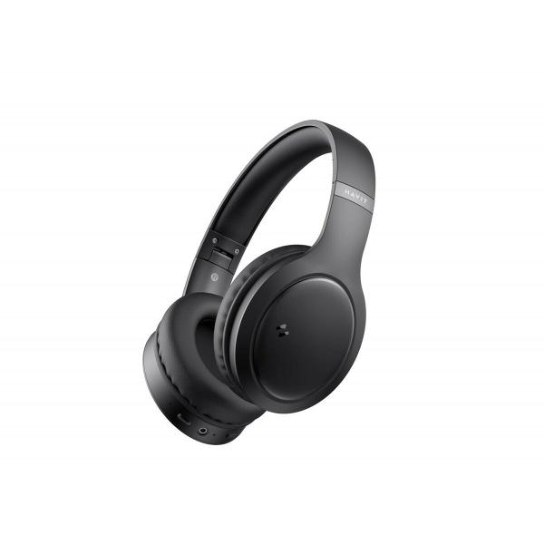 Fones de Ouvido Bluetooth de Faixa de Cabeça Havit H633BT Preto