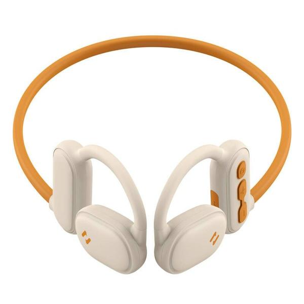 Auriculares Desportivos de Ouvido Aberto Havit E553BT Bege Laranja