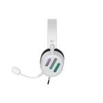 Auriculares com microfone para Vídeojogos Havit H2038U Branco Preto