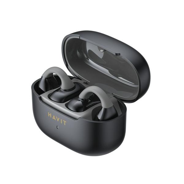Auriculares Havit OWS910black Preto