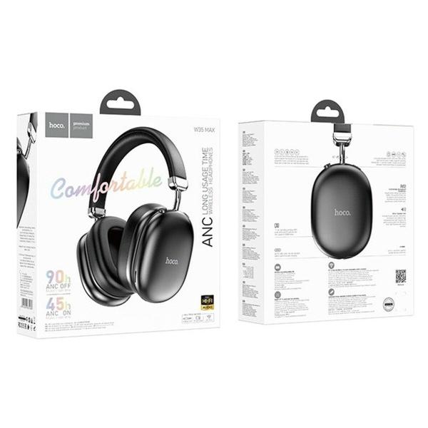 Auriculares sem fios Hoco W35 Max Auspicious Preto
