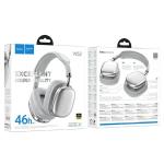 Auriculares sem fios Hoco W52 silver Prateado
