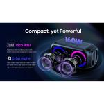 Altifalante Bluetooth Portátil Hisense Party Rocket 160 Preto 160 W