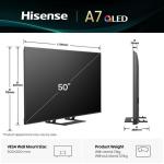 Smart TV Hisense 50A7Q 4K Ultra HD 50" LED HDR D-LED
