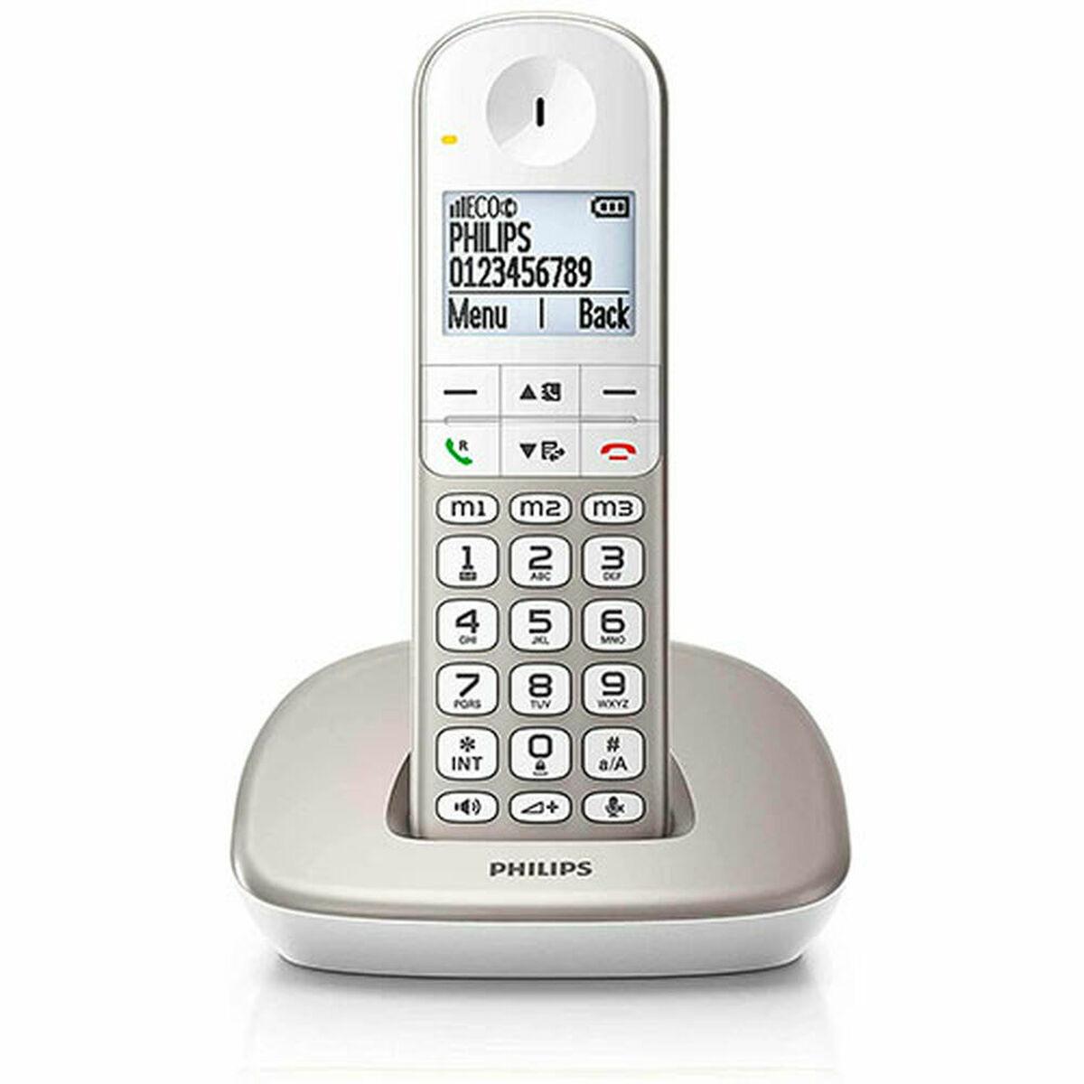 Telefone sem fios Philips XL4901S/23 1,9" DECT Branco