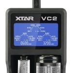 Carregador de bateria Xtar VC2 Litio Ion Baterias x 2