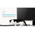 Flanges para cabos Ugreen 30818 Verde Polietileno Plástico