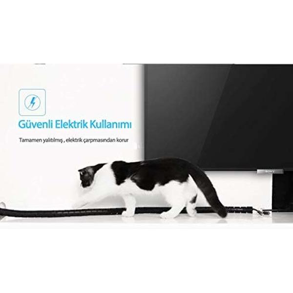 Flanges para cabos Ugreen 30818 Verde Polietileno Plástico