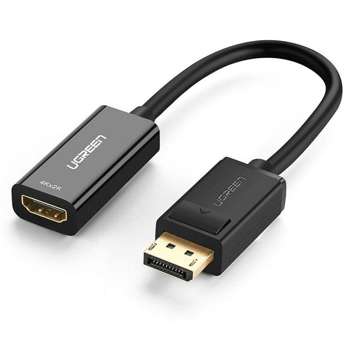 Adaptador DisplayPort para HDMI Ugreen 40362 25 cm Preto