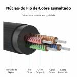 Cabo Áudio Jack (3,5 mm) Ugreen 40675