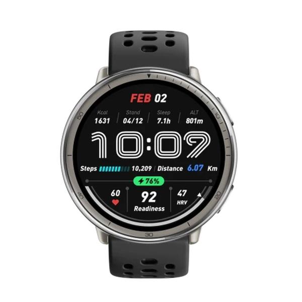 Capa para Telemóvel Amazfit Active 2 Preto Prateado Ø 44 mm