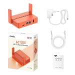 Router Cudy AC1200 Laranja RJ45 Ethernet LAN Wi-Fi