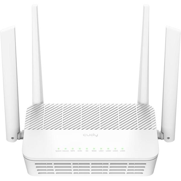 Router Cudy WR3000S Branco RJ45 Ethernet LAN Wi-Fi