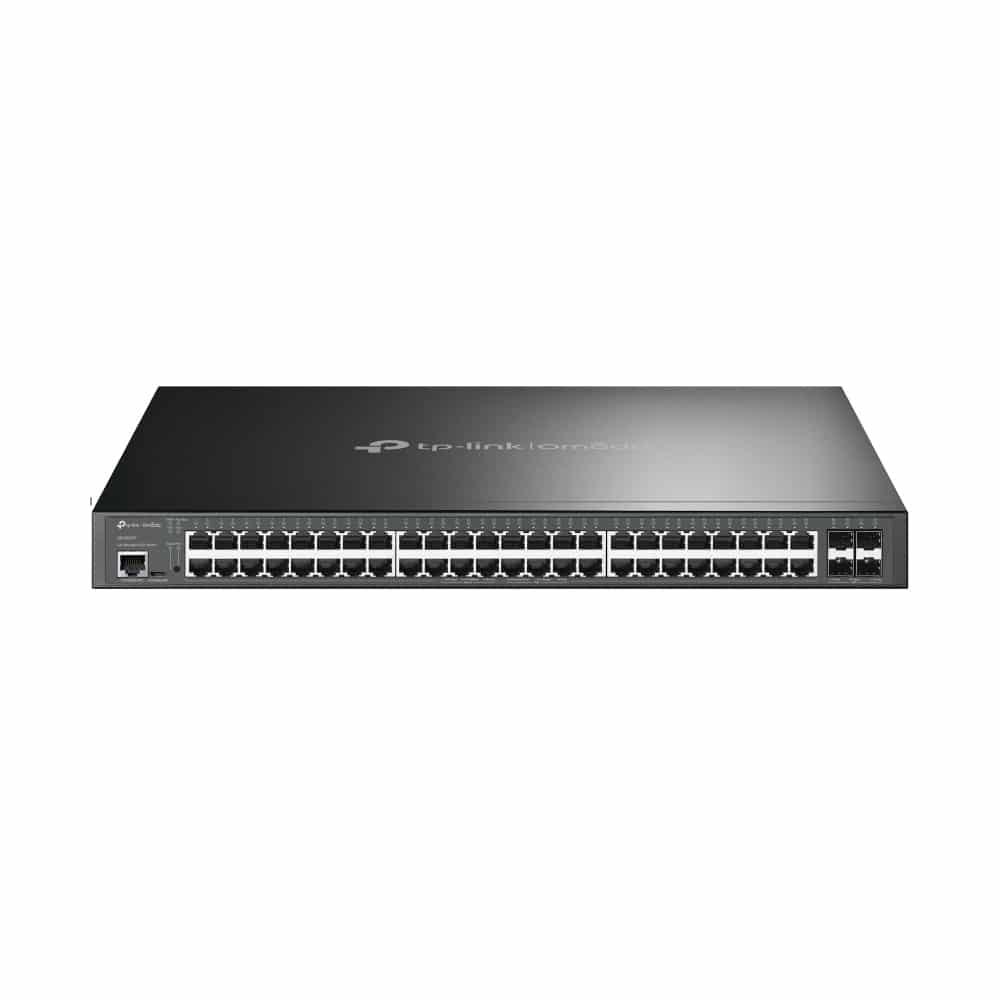 Switch TP - Link Omada TL - SG3452XP/L2+ 48x1G PoE+ 4xSFP+ 500W — Recondicionado
