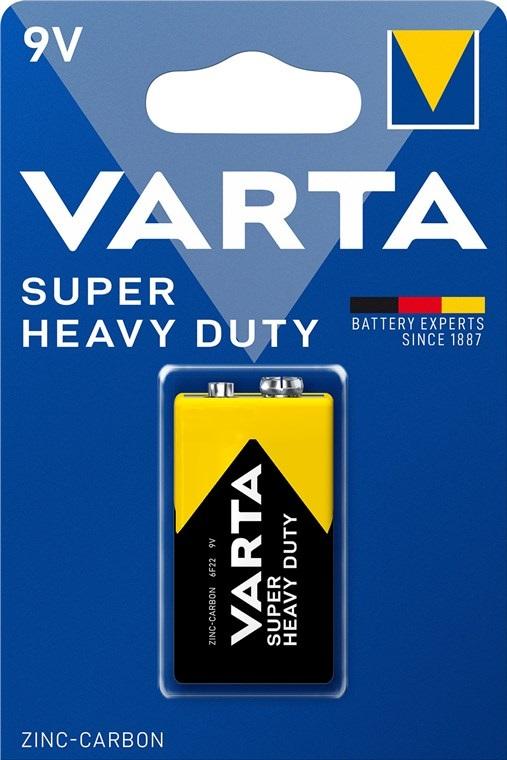 Pilha 9V 6F22 / 6LR61 (2022) - VARTA