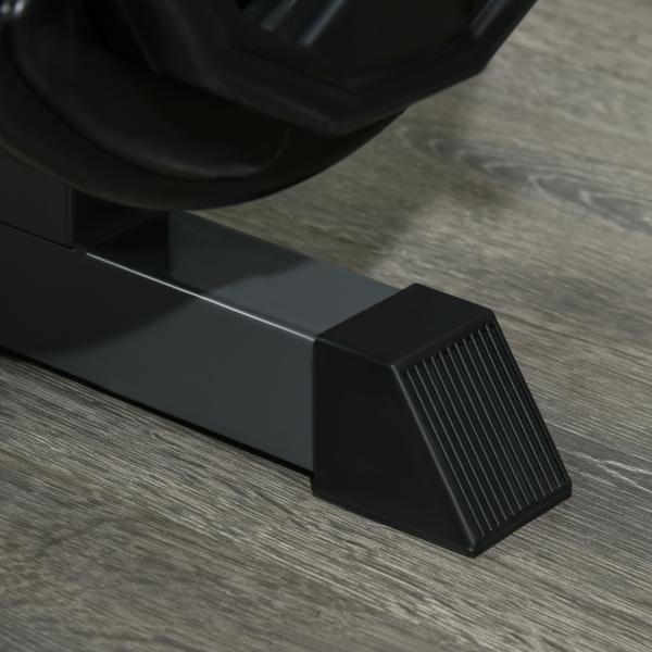 Máquina de Extensão e Flexão de Pernas Ajustável com Carga de Discos para Treino de Glúteos e Coxas em Ginásio